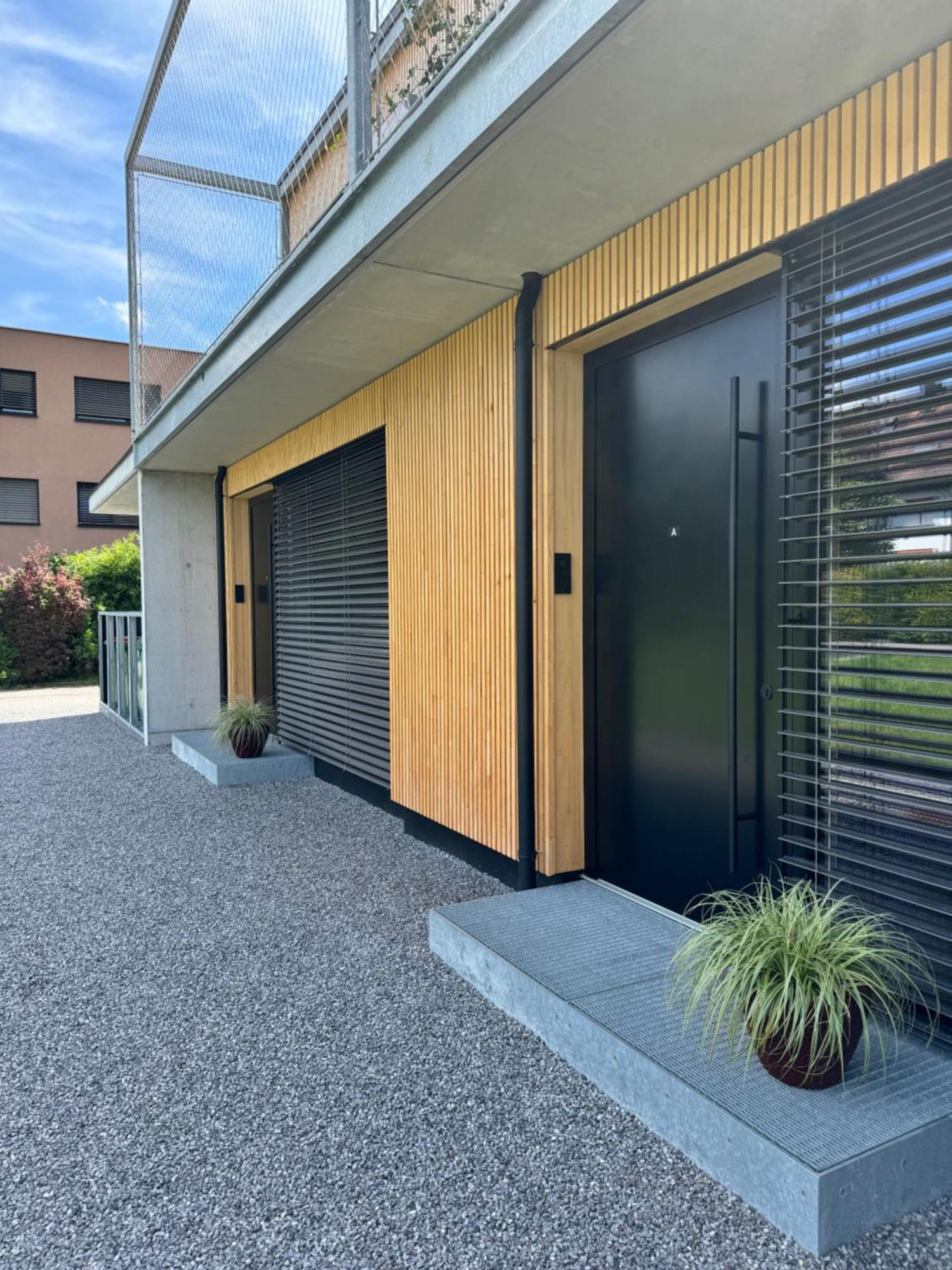Architektenhaus Rhaa Mit Terrassen Altach Eksteriør billede