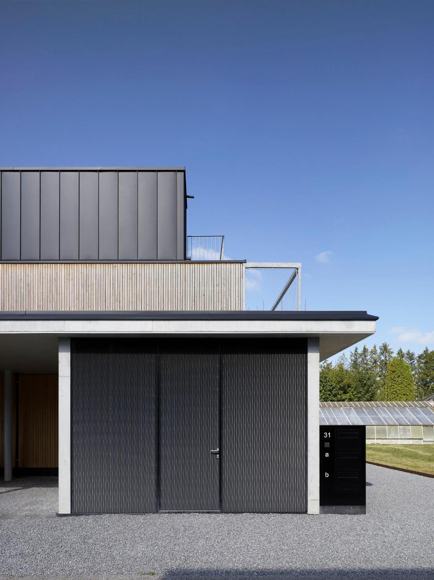 Architektenhaus Rhaa Mit Terrassen Altach Eksteriør billede