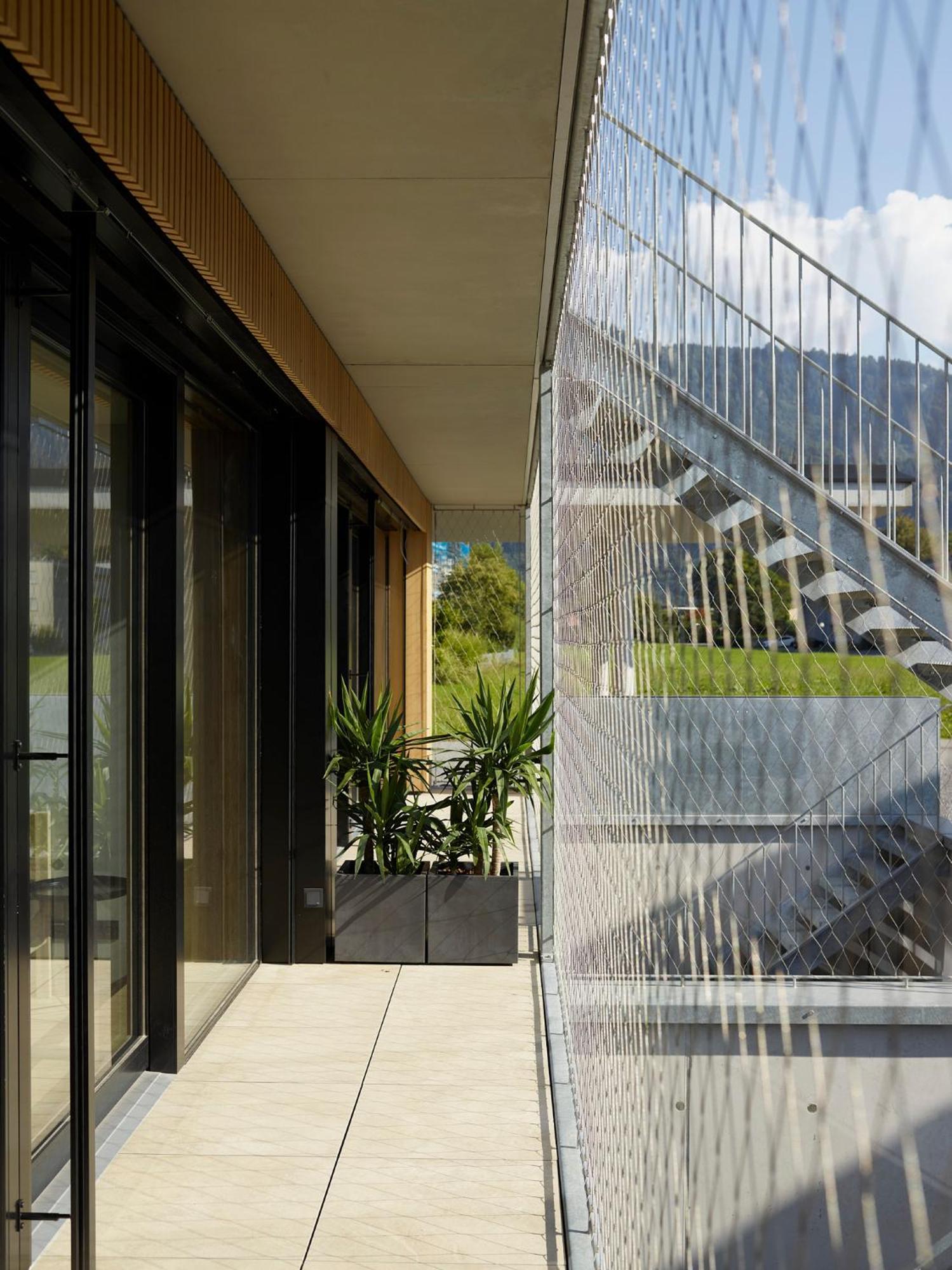Architektenhaus Rhaa Mit Terrassen Altach Eksteriør billede