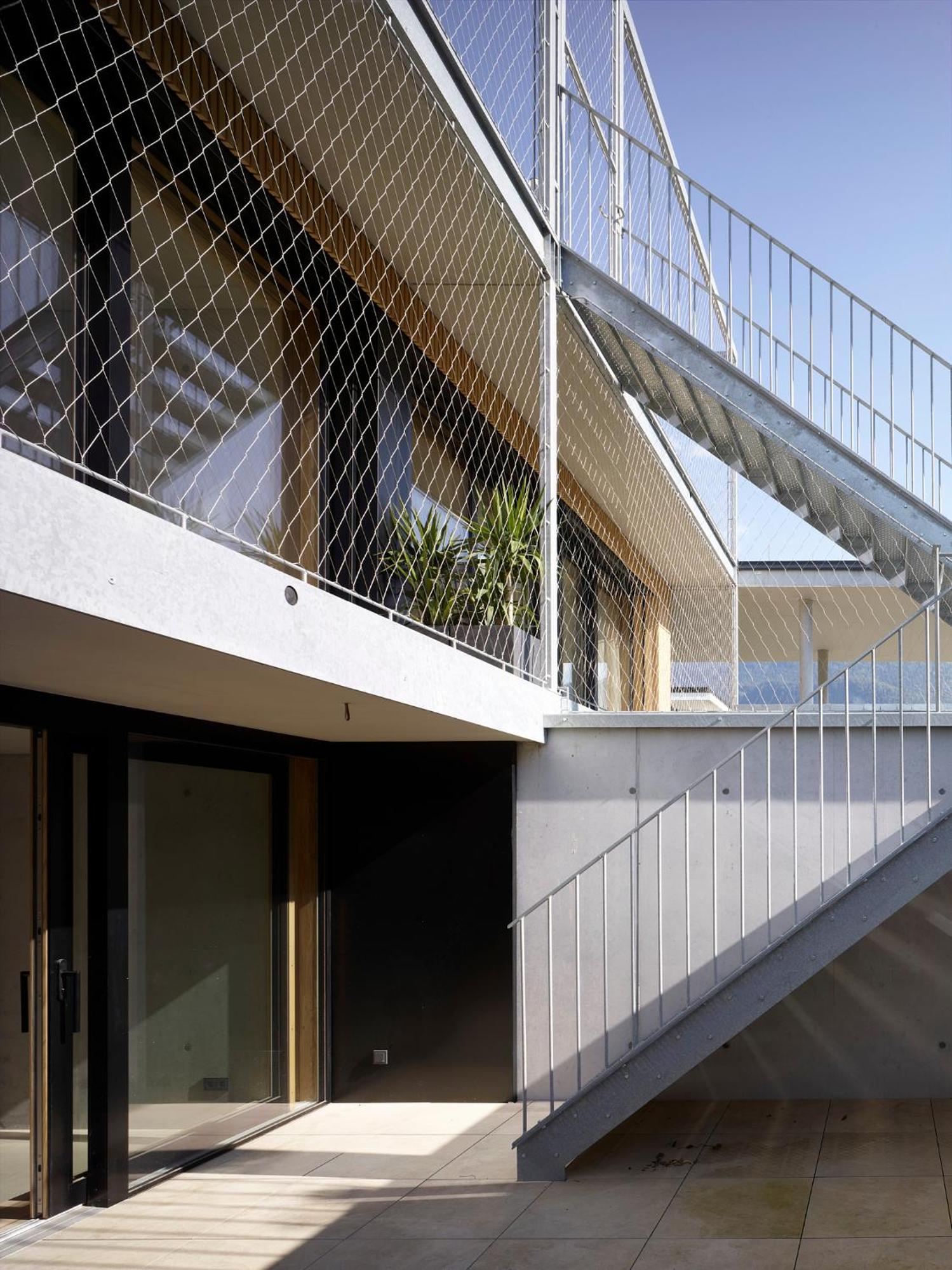 Architektenhaus Rhaa Mit Terrassen Altach Eksteriør billede